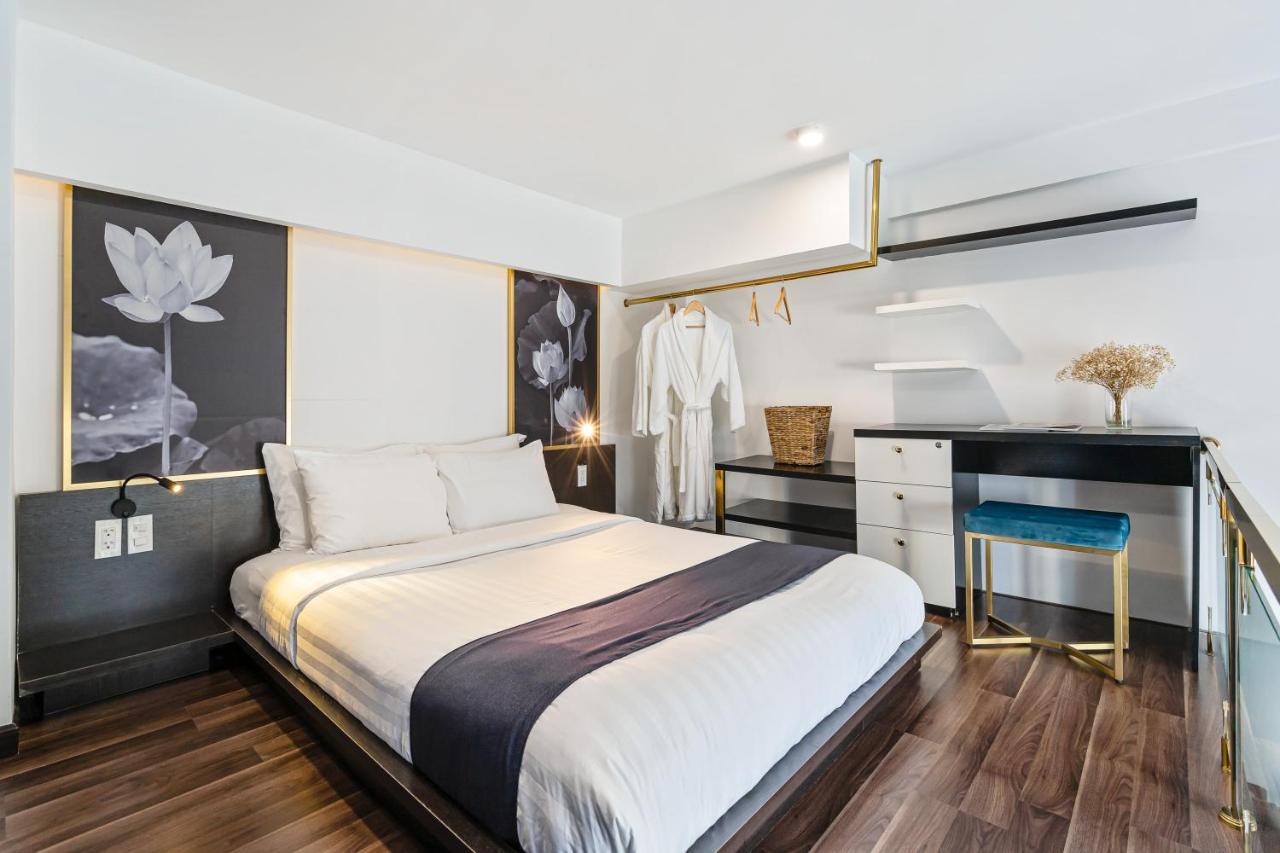 Kunkin Luxury Hotel & Apartment Ho Si Minh-város Kültér fotó