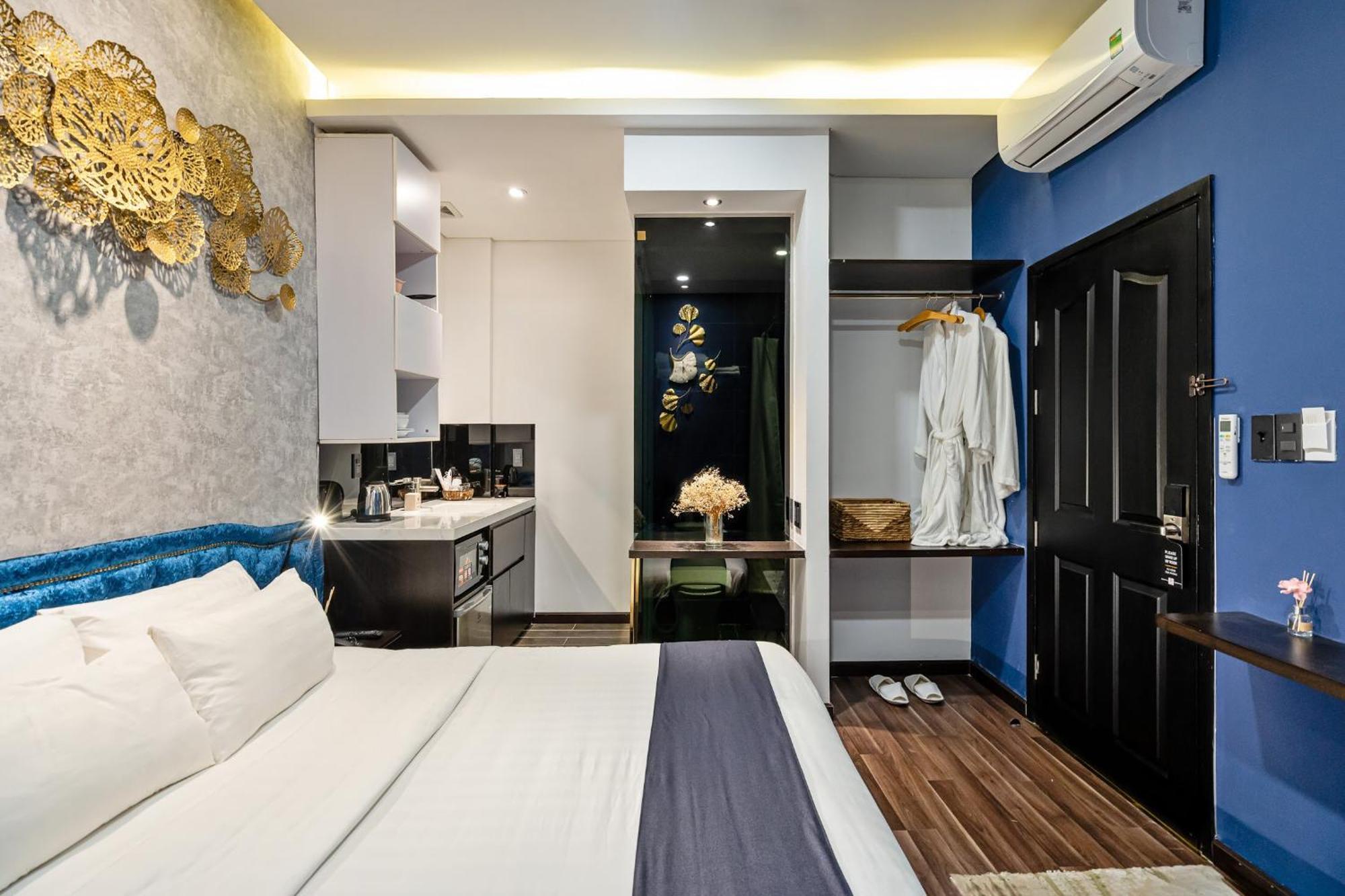 Kunkin Luxury Hotel & Apartment Ho Si Minh-város Kültér fotó